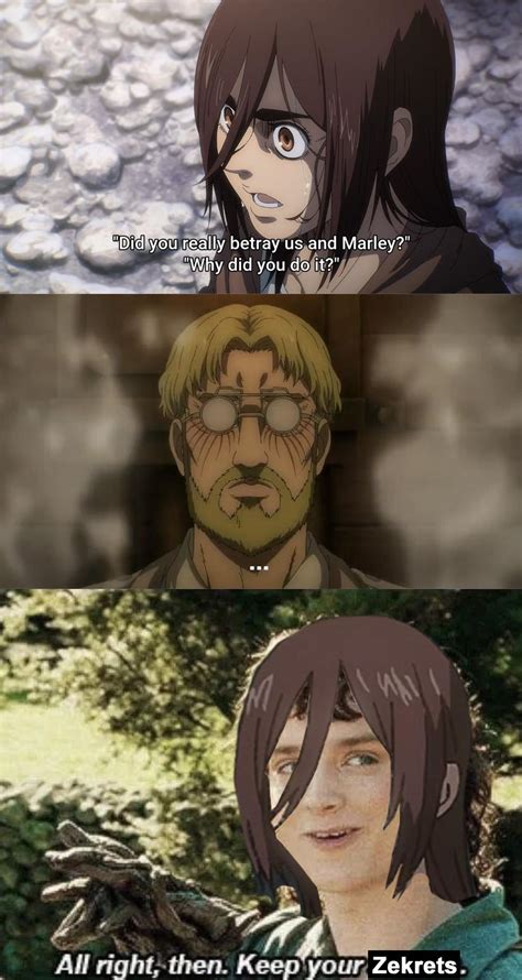 When the monke is sus : r/ShingekiNoKyojin