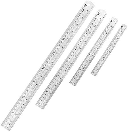 Amazon ZZTX Ruler Metal Straight Edge Ruler Stainless Steel Ruler