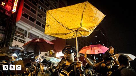 Hong Kong Protests What Is The Umbrella Movement Bbc Newsround