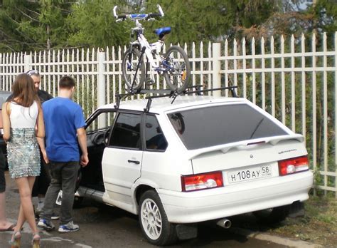 Багажник на ВАЗ 2114 — Lada 2114, 1,6 л, 2009 года | путешествие | DRIVE2