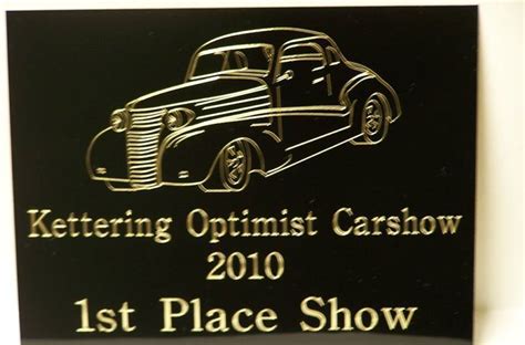 Car Show Awards, Dash Plaques Custom Engraved "NEW" - Other