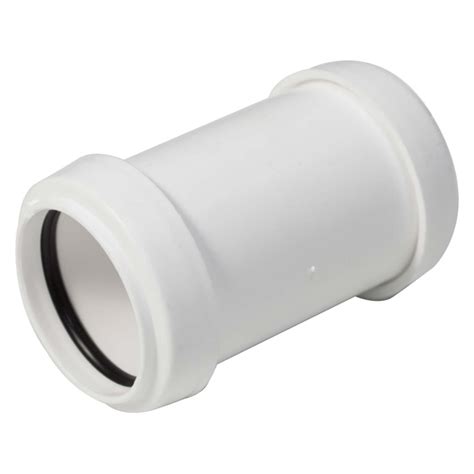 Floplast Mm White Push Fit Straight Coupler Selco