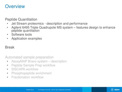 Presentation Title Jet Steam Proteomics With Automated Sample Prep For