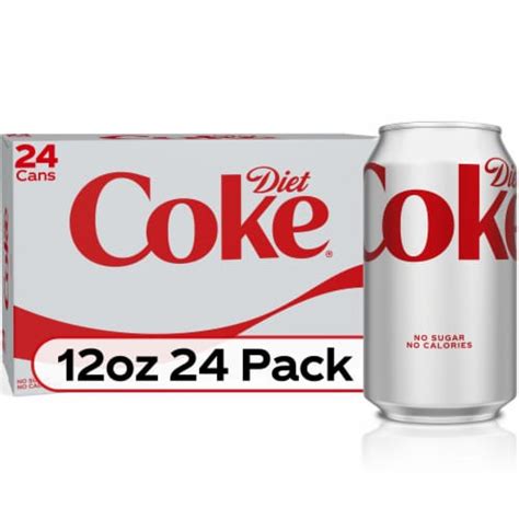 Diet Coke Diet Soda Cans, 24 pk / 12 fl oz - Kroger