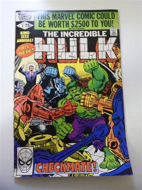 The Incredible Hulk Annual Vg Fn Condition Comic Books