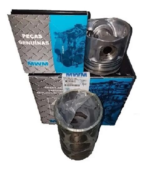 Conjunto Nissan Frontier Mwm Tce Piston Camisa Aros