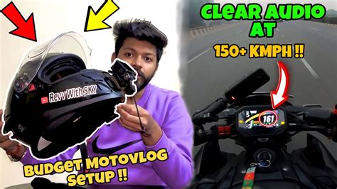 Best Motovlogging Setup For Superb Quality Detailed Video Youtube