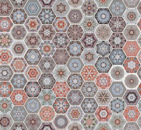 Hexagon Pattern for Apparels Digital Art by Tin Tran - Fine Art America