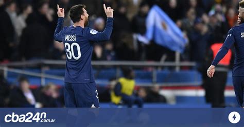 En Su Vuelta A Las Canchas Messi Brilló En El Triunfo Del Psg Y Convirtió Un Golazo Cba24n