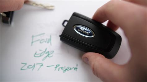 Change Battery In A 2017 Ford Edge Key Fob