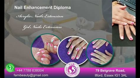 Vtct Level 2 3 Diploma In Nail Technology Nail Enhancement Diploma Youtube