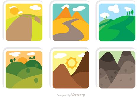 Collection Of Rolling Hills Vectors Download Free Vector Art Stock