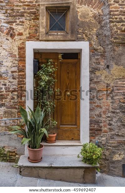 Entrance Wooden Door Old Italian House Stock Photo 459692407 Shutterstock