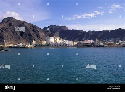 Yemen, Aden, View Of City Stock Photo - Alamy