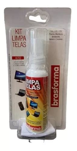 Kit Limpa Telas Para Tv Notebook E Celular Pano Microfibra