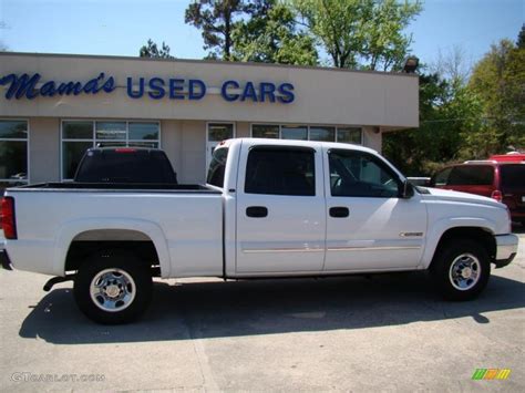 2007 Summit White Chevrolet Silverado 1500 Classic Lt Crew Cab 28092530 Photo 1