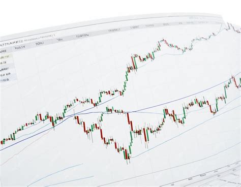 Forex trading strategy on white background | Premium AI-generated image
