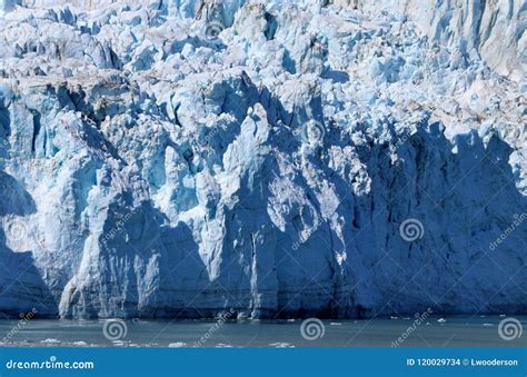 Margerie Glacier in Glacier Bay National Park Alaska Stock Photo ...