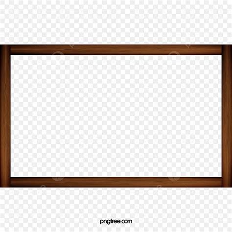 Square Wood Frame Png