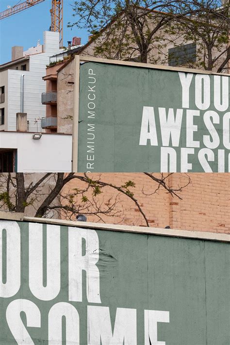 Landscape Paper Billboard Mockup – MasterBundles