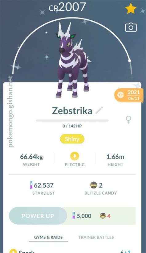 Zebstrika - Pokemon Go