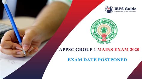 Appsc Group Mains Exam Date Postponed Check Here