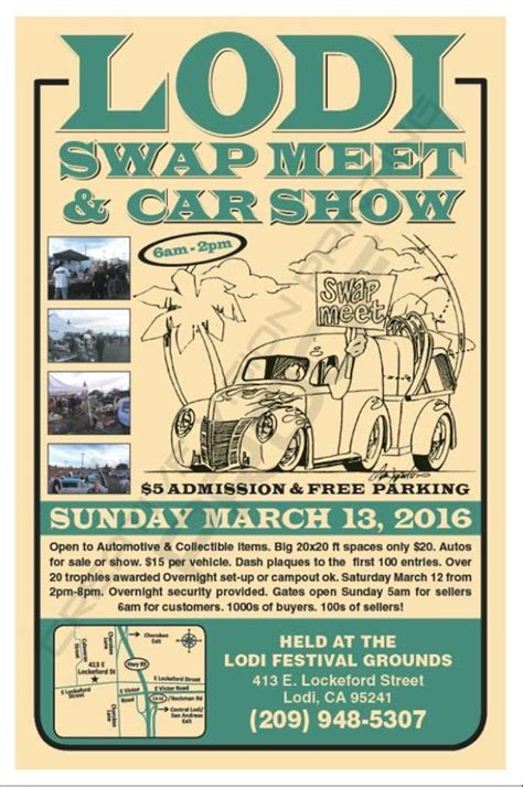 Lodi Swap Meet & Car Show - Visit Lodi Events Calendar