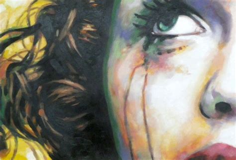 Color Tears Painting By Thomas Saliot Thomas Saliot Art Thomas Painting