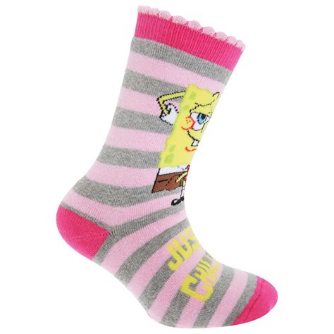 Spongebob Squarepants Official Childrens/Kids Slipper Socks (1 Pair) | eBay