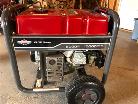 Briggs Stratton ELITE Series Generator Wayne Church Auction