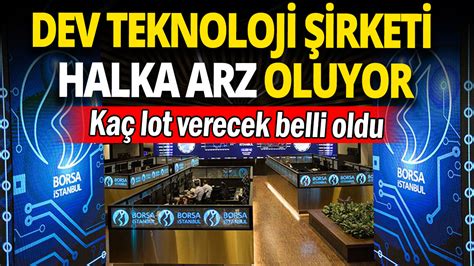 Ekos Teknoloji halka arz ne zaman Ekos halka arz kaç lot verir ve