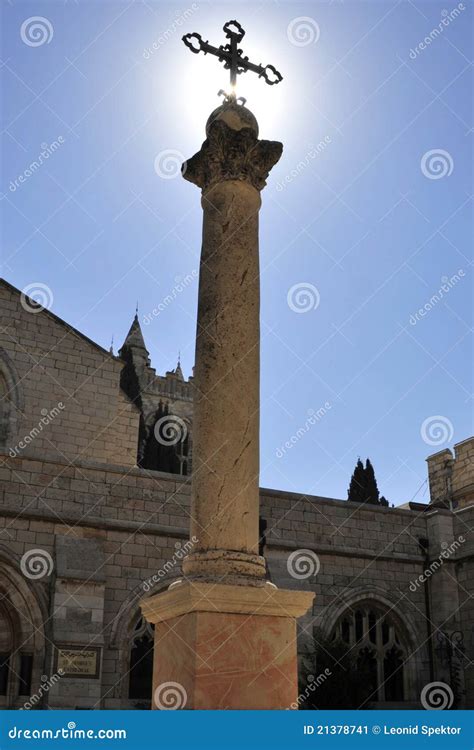 St. Georges Cathedral in Jerusalem. Stock Image - Image of saint ...