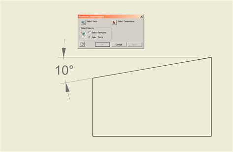 Draft angle in drawing. - Autodesk Community