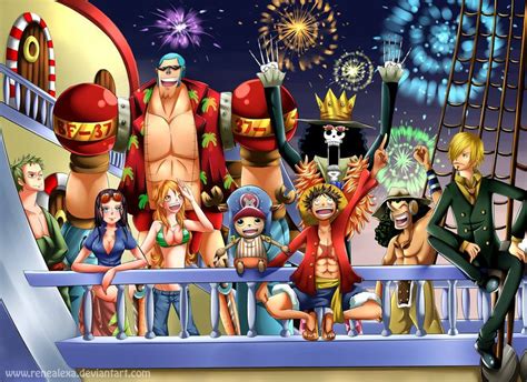 Straw Hat Pirates New World Desktop Wallpaper