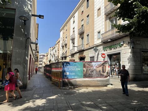 El Carrer De Sant Josep Tancat Tamb A Vianants Per Santes