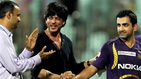 Gautam Gambhir reveals conversation with Shah Rukh Khan after becoming ...