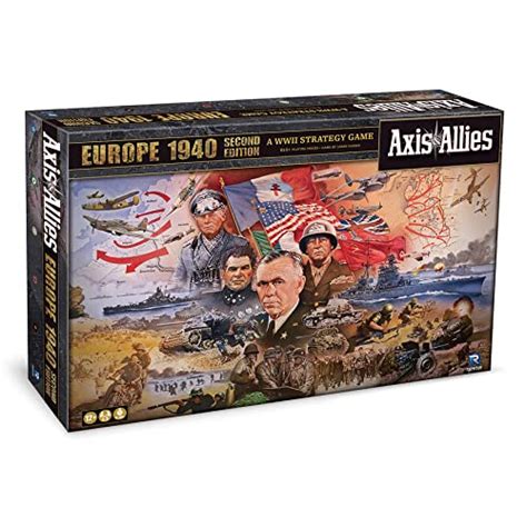 Renegade Game Studios Axis Allies 1940 Europe Second Edition WWII