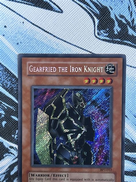 Yu Gi Oh TCG Gearfried The Iron Knight 20022003 Collector S Tins BPT