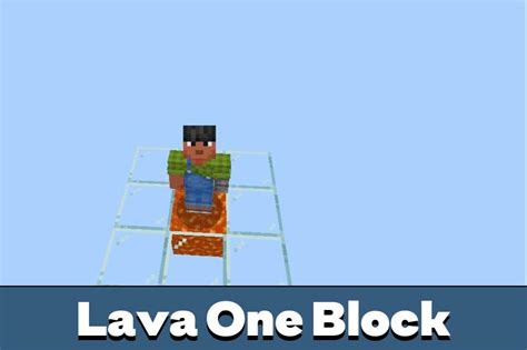 Download Lava One Block Mod for Minecraft PE - Lava One Block Mod for MCPE