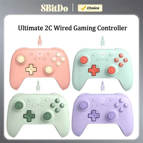 Bitdo Controlador De Juego Con Cable C Gamepad Con Efecto Hall