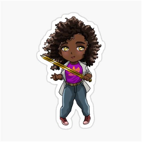 Chibi Hazel Levesque Pjo Hoo Character Sticker For Sale By