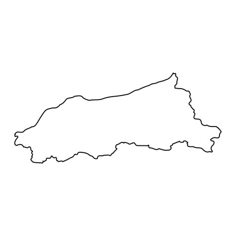 Jijel province map, administrative division of Algeria. 31751000 Vector ...