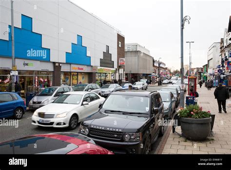 The view along a busy Erdington High Street near Birmingham. The area is planned for development ...