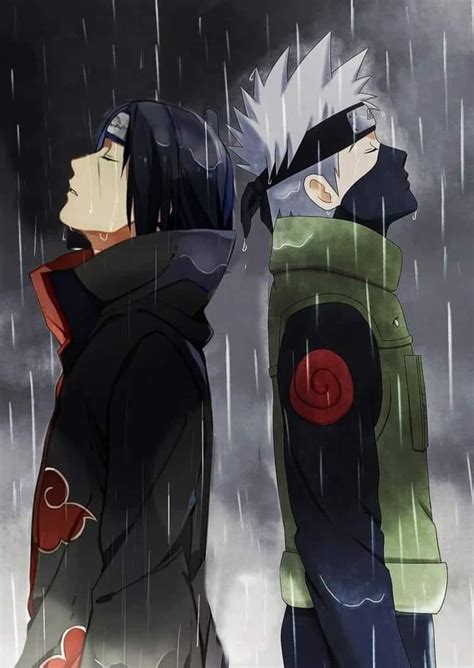 Itachi X Kakashi Itachi Uchiha Art Naruto Shippuden Anime Anime