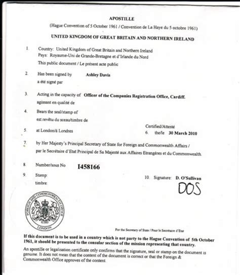 What Is A Uk Apostille Md Pryke Notary Public