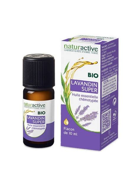 Naturactive Huile Essentielle Bio Lavandin Super Ml