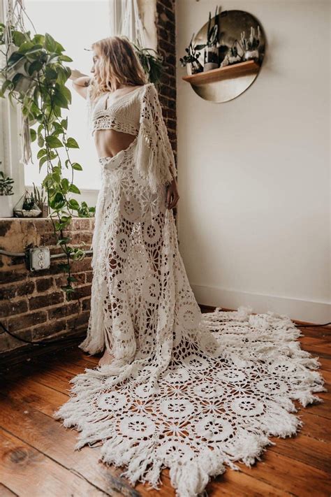 Best Boho Wedding Dresses For Br Llopskl Nning M Nster