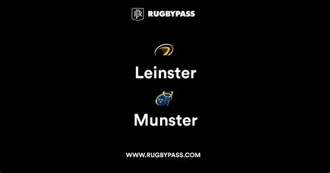 Leinster vs Munster | Live & Latest Rugby Union Scores & Results ...