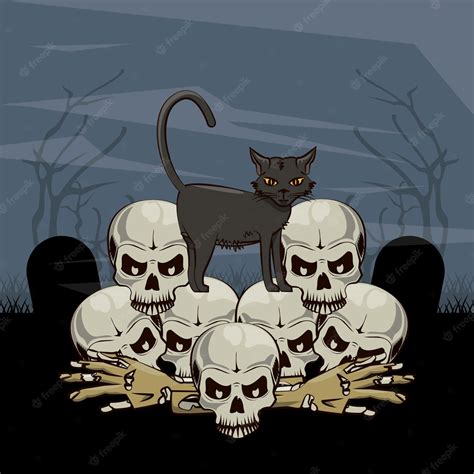 [100+] Cartoon Cat Scary Wallpapers | Wallpapers.com