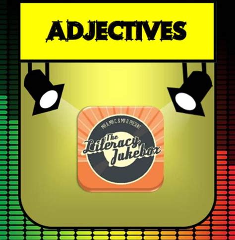 FREE Adjectives Song by Mr A, Mr C and Mr D Present | Teaching Resources